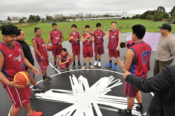 Spark Boroughs basketball court a slam dunk for Glen Innes
