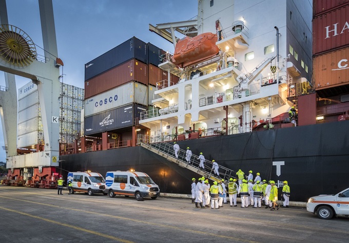 Ports working hard for Auckland