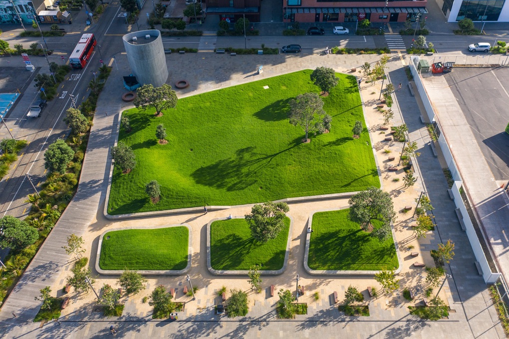 Petra Leary Landlab Wynyard Panuku 14 Amey Daldy Park Aerial Resize