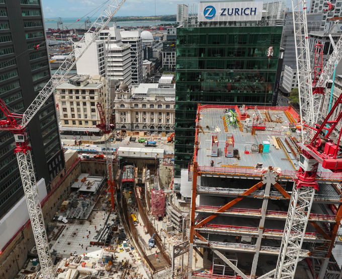 Roads reinstated after CRL construction