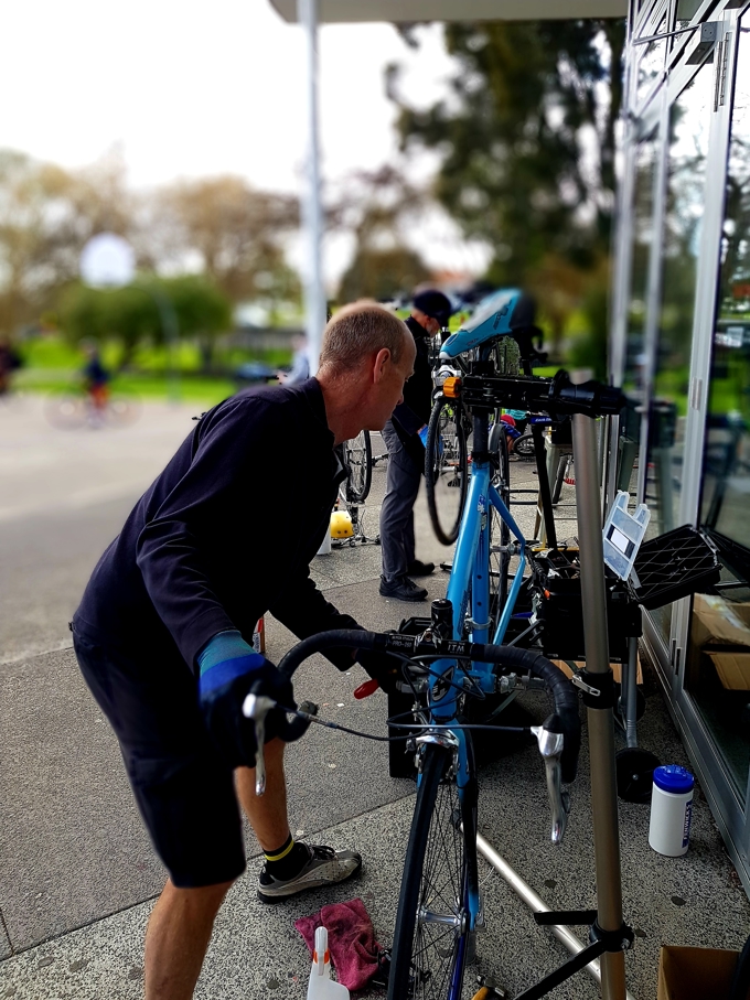Bike Kitchen at work