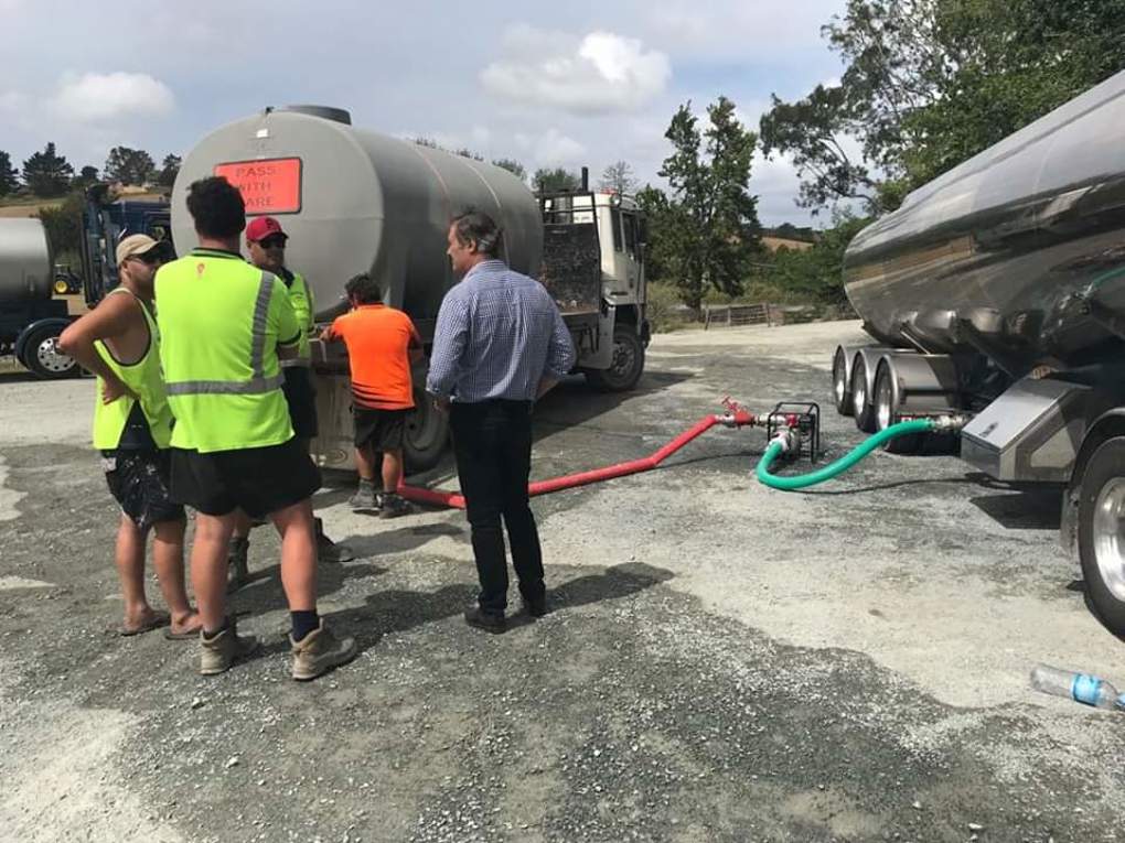 Tanker-to-tanker filling