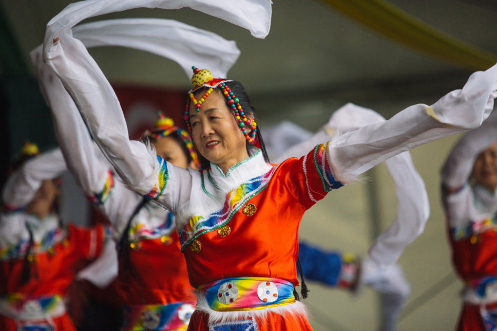 Traditional dancers