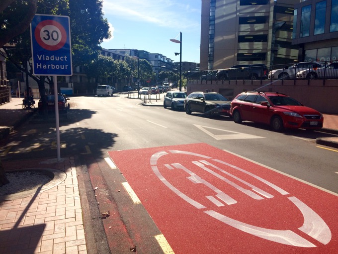 30km for Wynyard Quarter and Viaduct Harbour