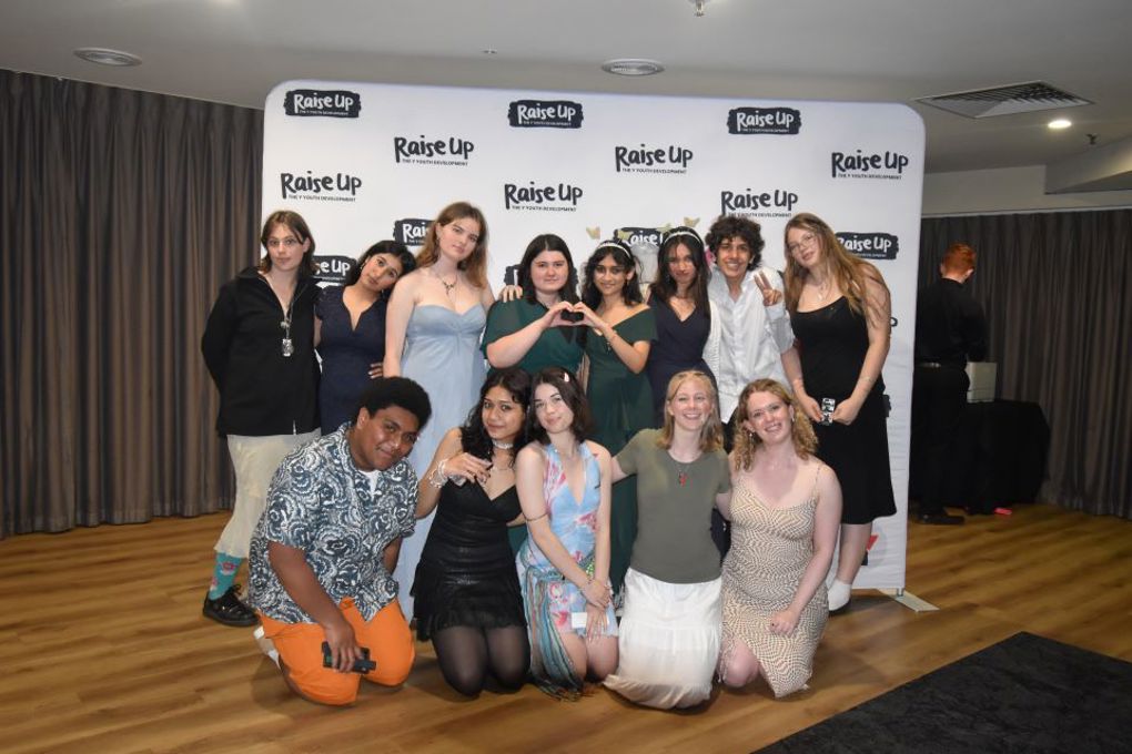 Whau Raise Up Crew at the 2024 awards night