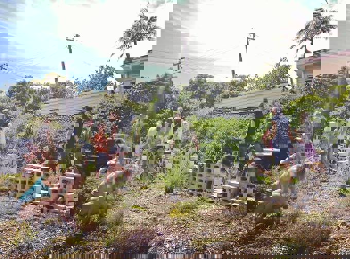 Volunteers working on the Pollinator Park in Hakanoa Reserve.jpg