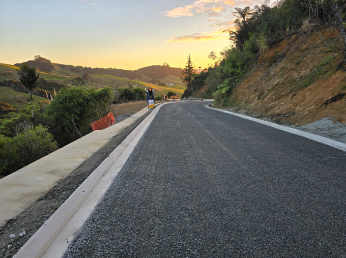 Ahuroa Road complete