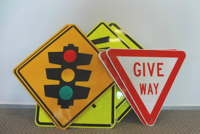 Stolen children’s signs recovered