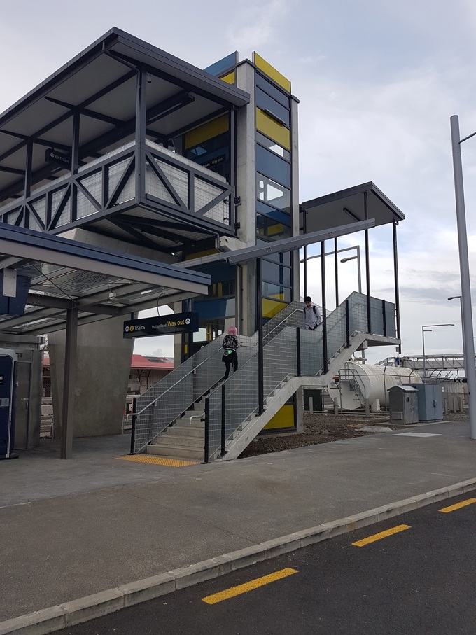 New overbridge eases the way for Pukekohe Station's customers (1)