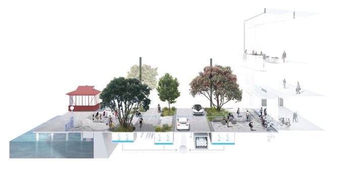 New rain gardens for revitalised Quay Street