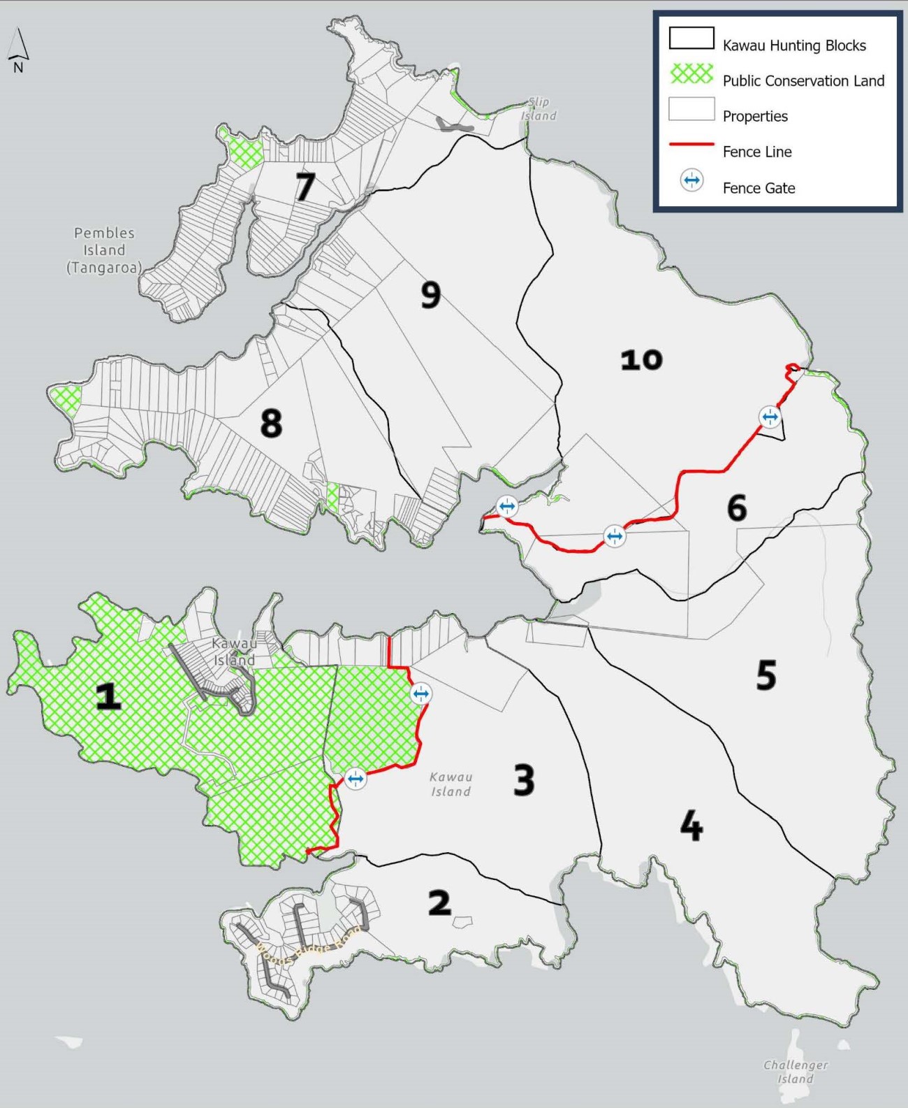 Kawau Island Map Of Operation.