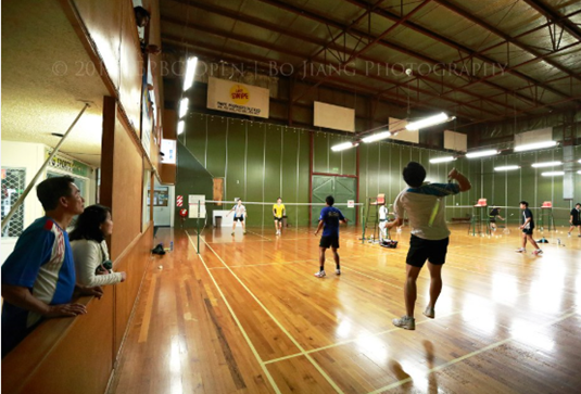 Kids playing volleyball at Howick sports facility.