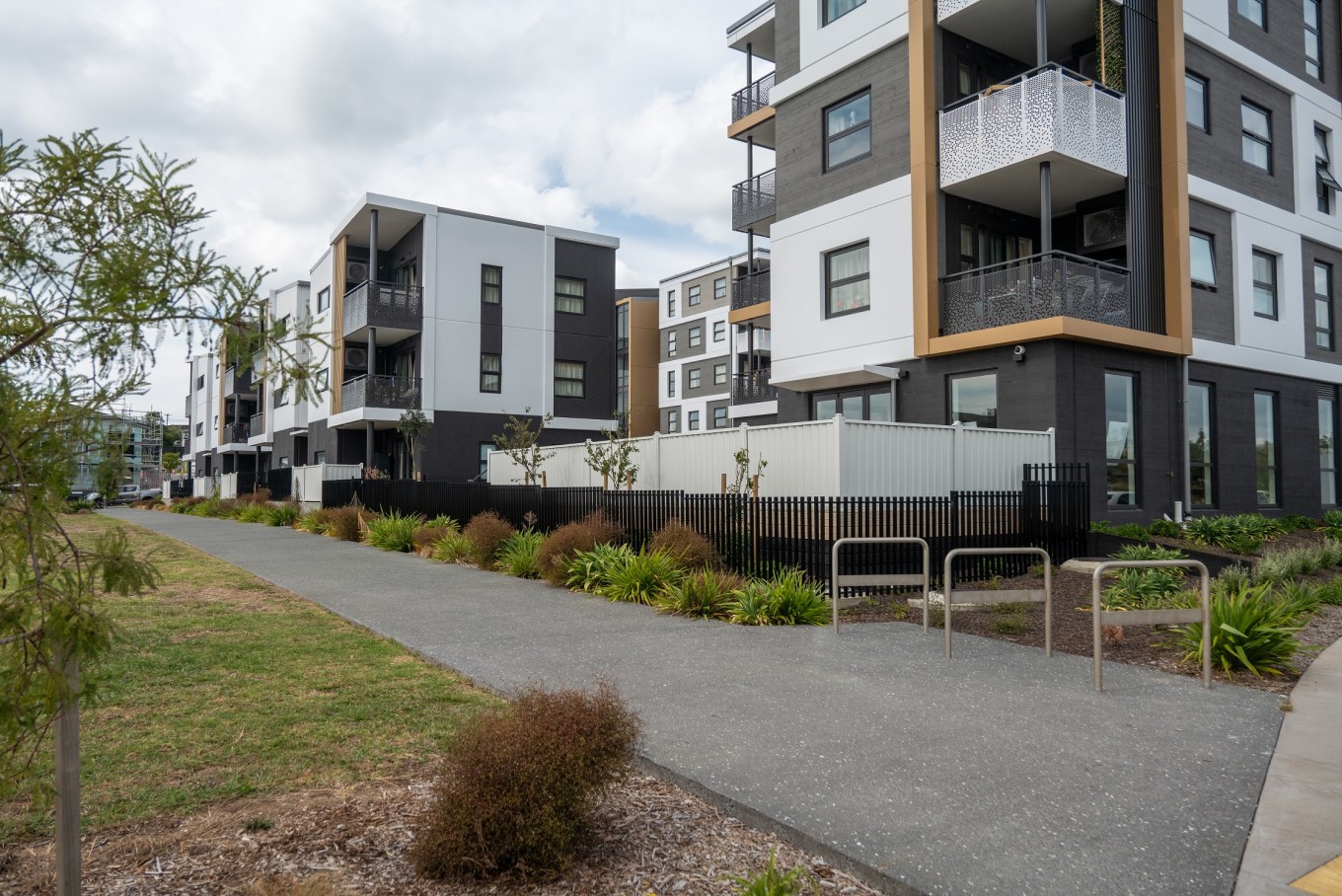 Northcote new housing complex.