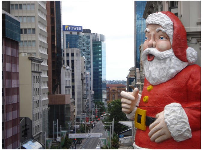 Waving farewell to Santa (2)