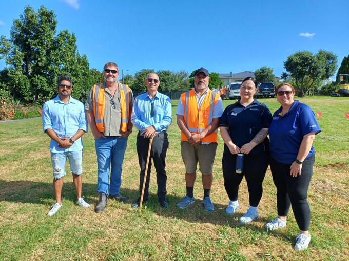 AC Staff at local volleyball court