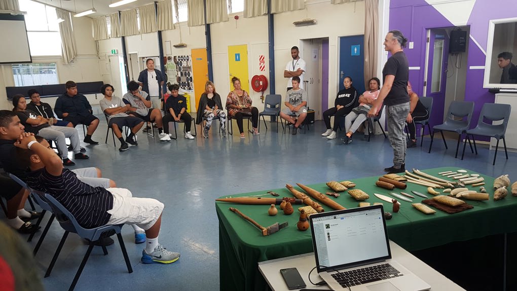 Teens trying something new at Riverside