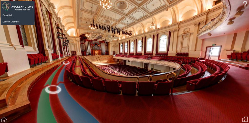 Virtual accessibility tours of town hall