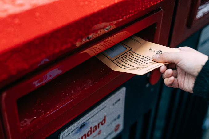 Local elections postal voting