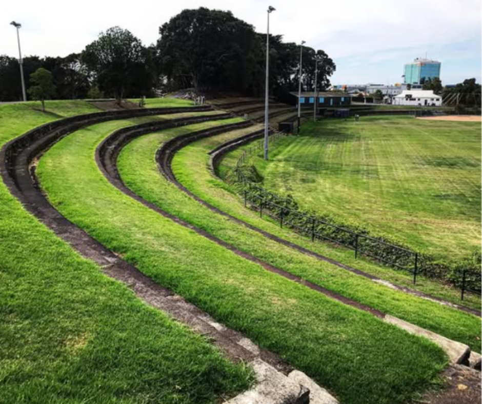 Local field for sports. 