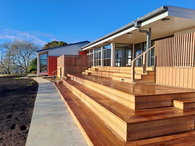 Kelston home deck
