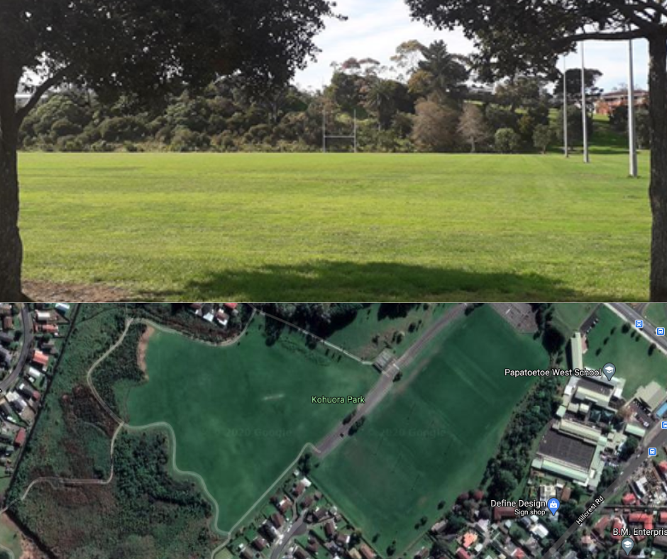 Papatoetoe West School map.