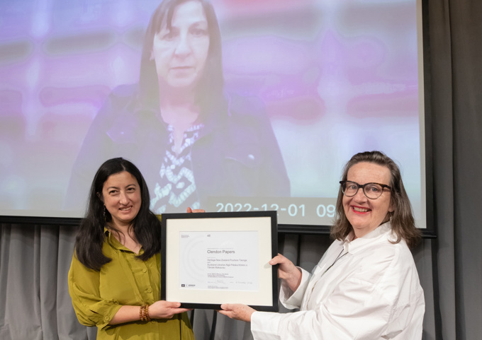 International recognition of historically significant papers for Auckland collection 2