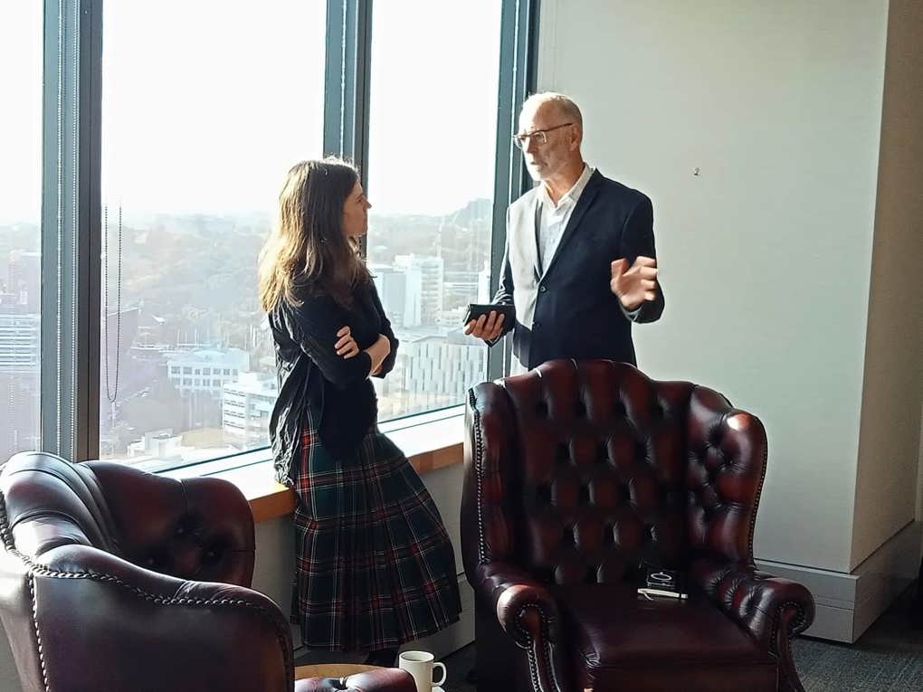 Auckland Mayor meets Chloe Swarbrick