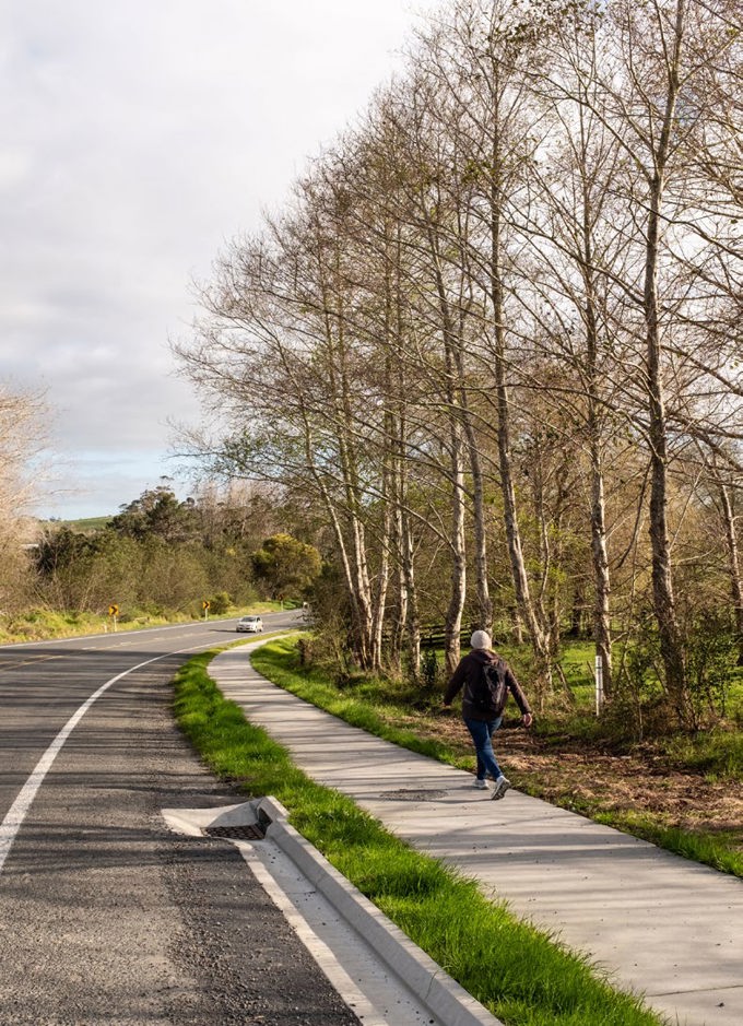 Targeted rate delivers footpaths for Rodney