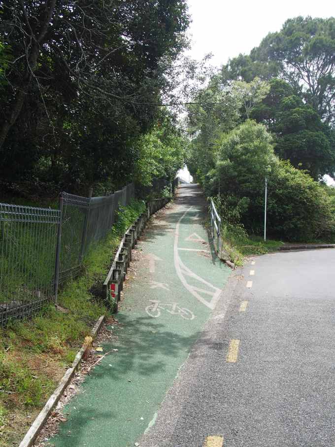 Ian McKinnon Drive Cycleway construction begins (2)