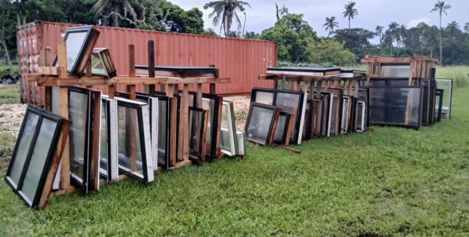 Windows being used for community facilities