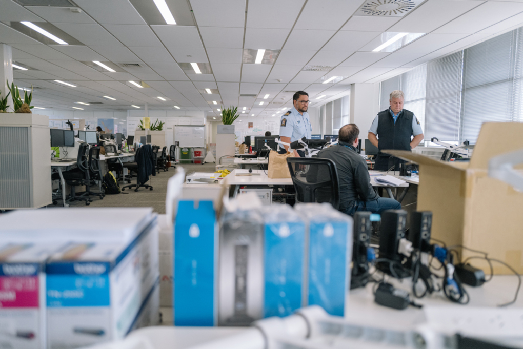 Office workers