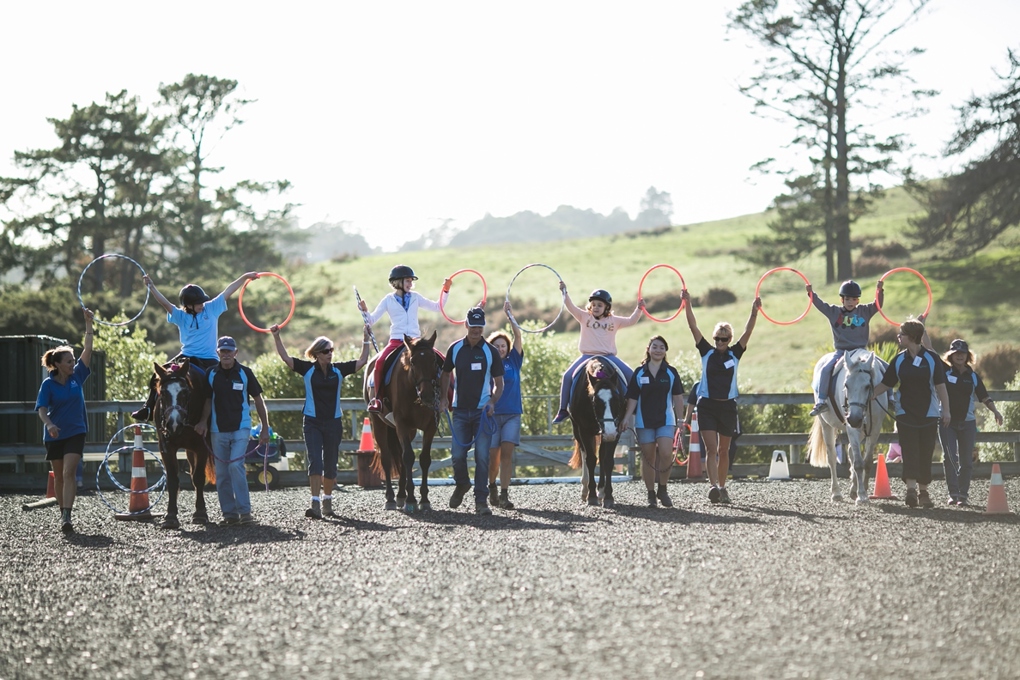 Riding bringing smiles to faces 1