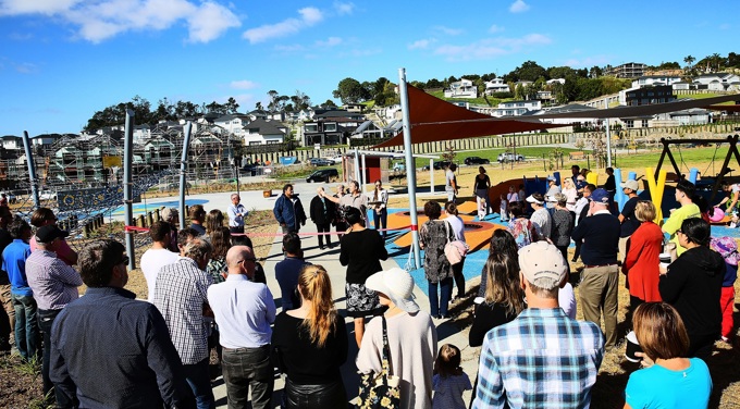 Play time at Millwater’s newpark