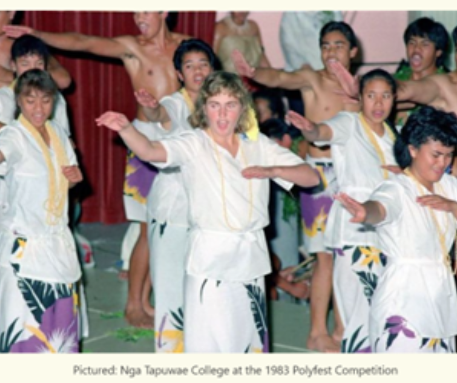 Nga Tapuwae College performers. 