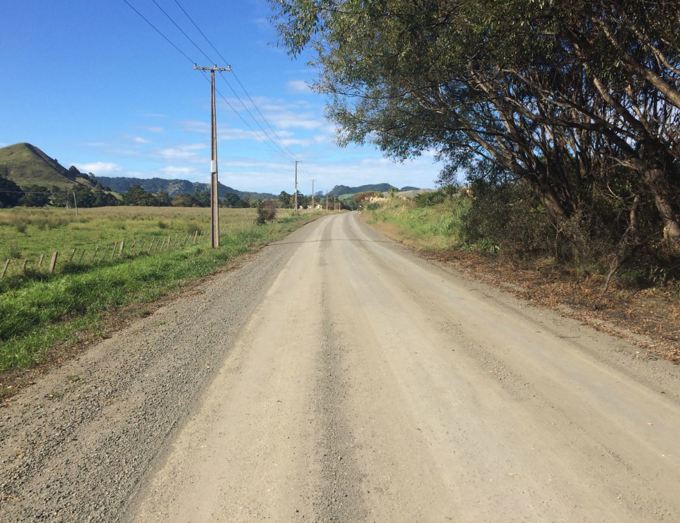 Dealing with dust on country roads