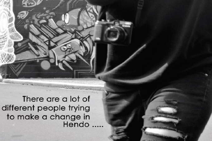 Four billboards outside Henderson train station, Auckland (1)