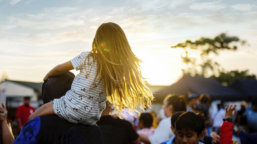 Music and Movies in Parks affected by red traffic light 1