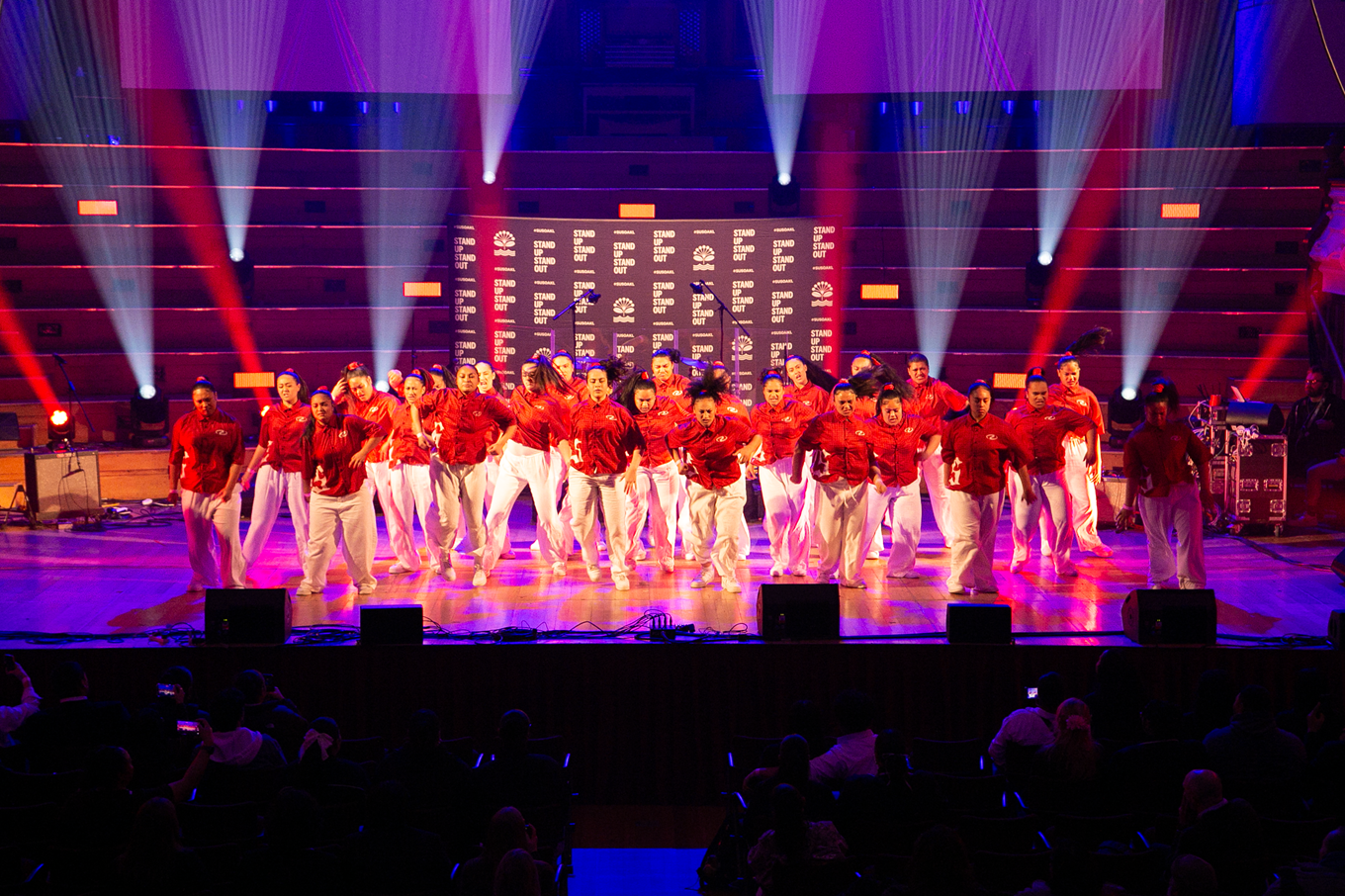 A local group of dancers.