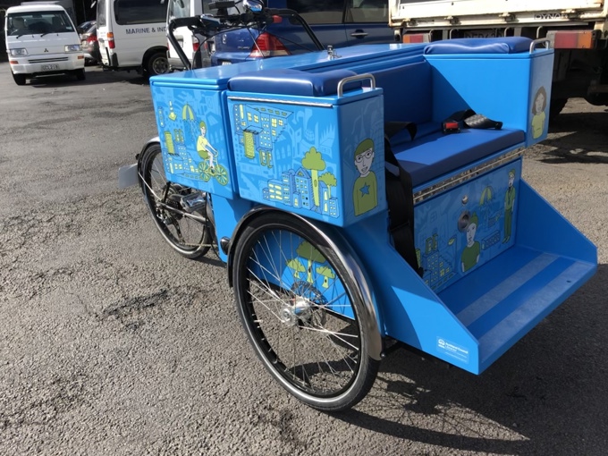 Korero Bike bringing libraries into the community (1)