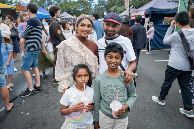 Family at Parnell Festival Of Roses 2020