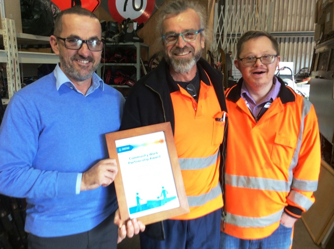 Dept of Corrections award to MPHS