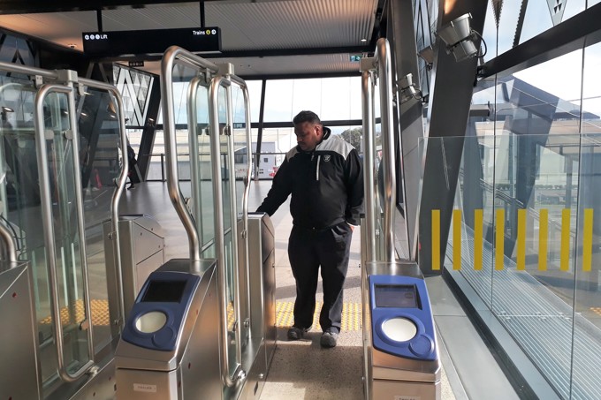 Electronic ticket gates to help reduce fare evasion