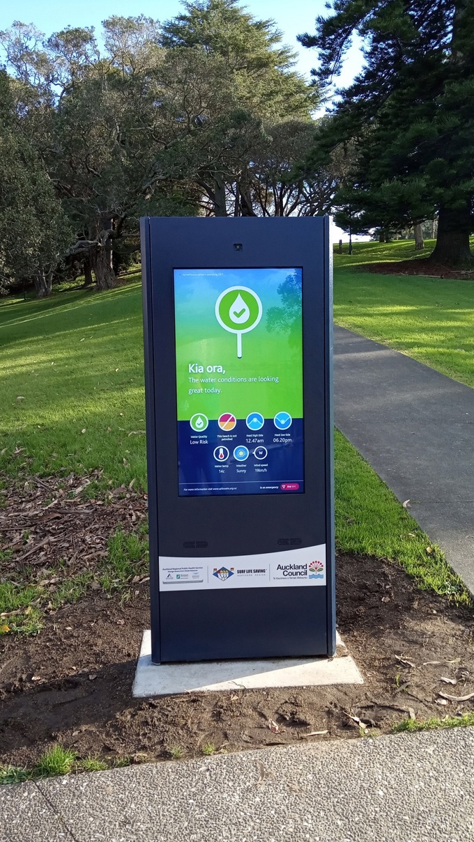 Safeswim switches on digital signs at local beaches (1)