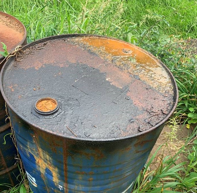 IPPP Exposed Chemical Drum