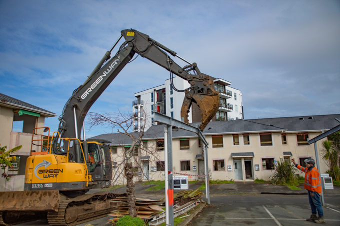 Digger And Housing Project