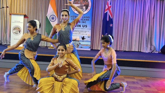 Indian Dancers In Papatoetoe