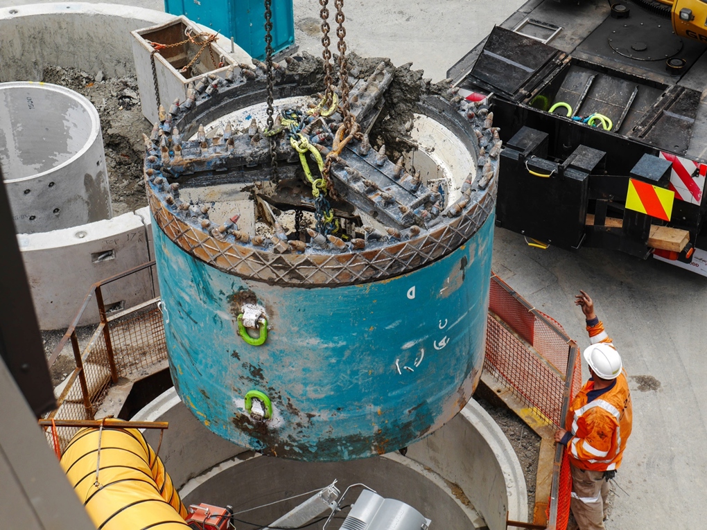 CRL tunnel boring machine to start next stage of journey.jpg
