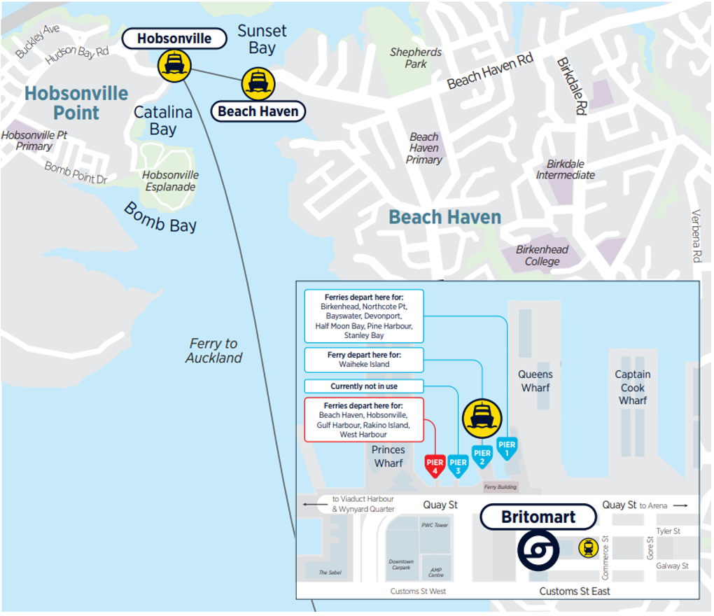 Changes to Hobsonville Point ferry timetable