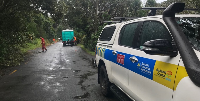 Teams delivering portaloos