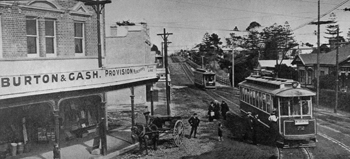 Dominion Road tram
